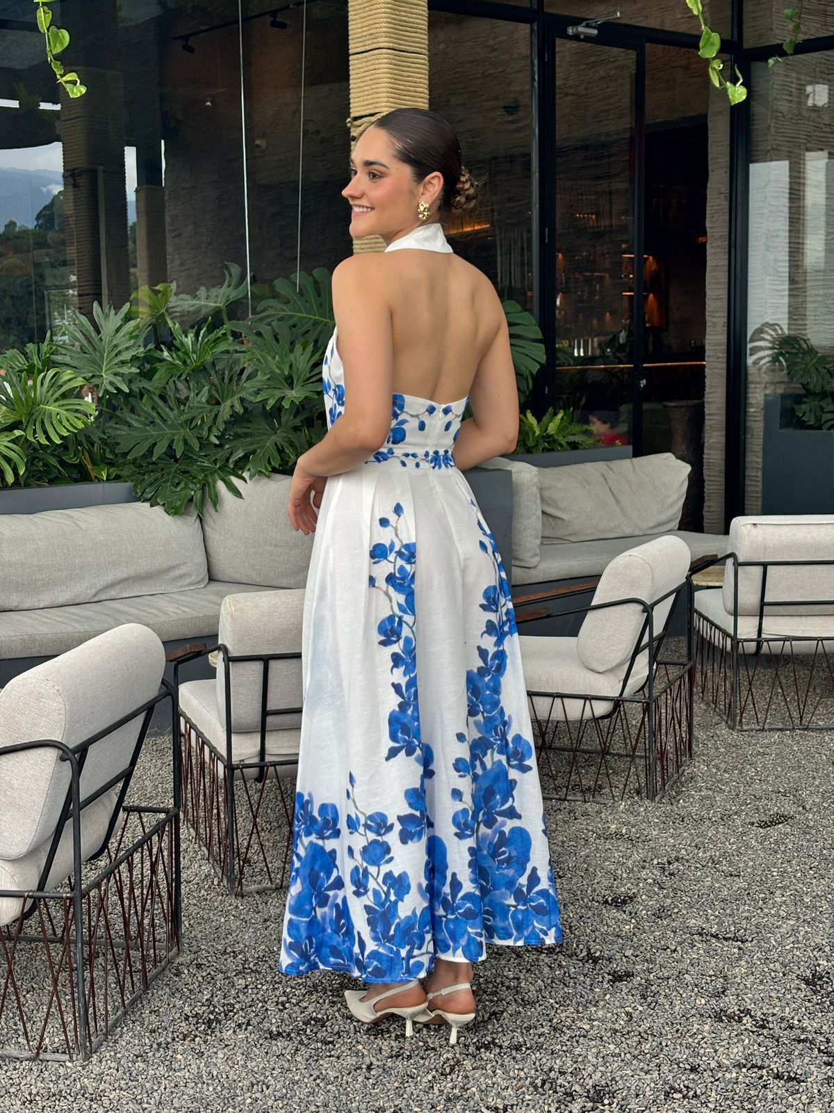 VESTIDO CUELLO HALTER