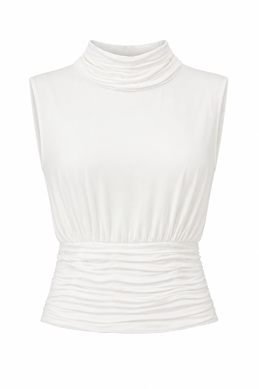 Blusa Drapeado Cintura