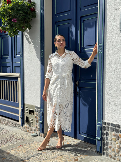 VESTIDO ENCAJE