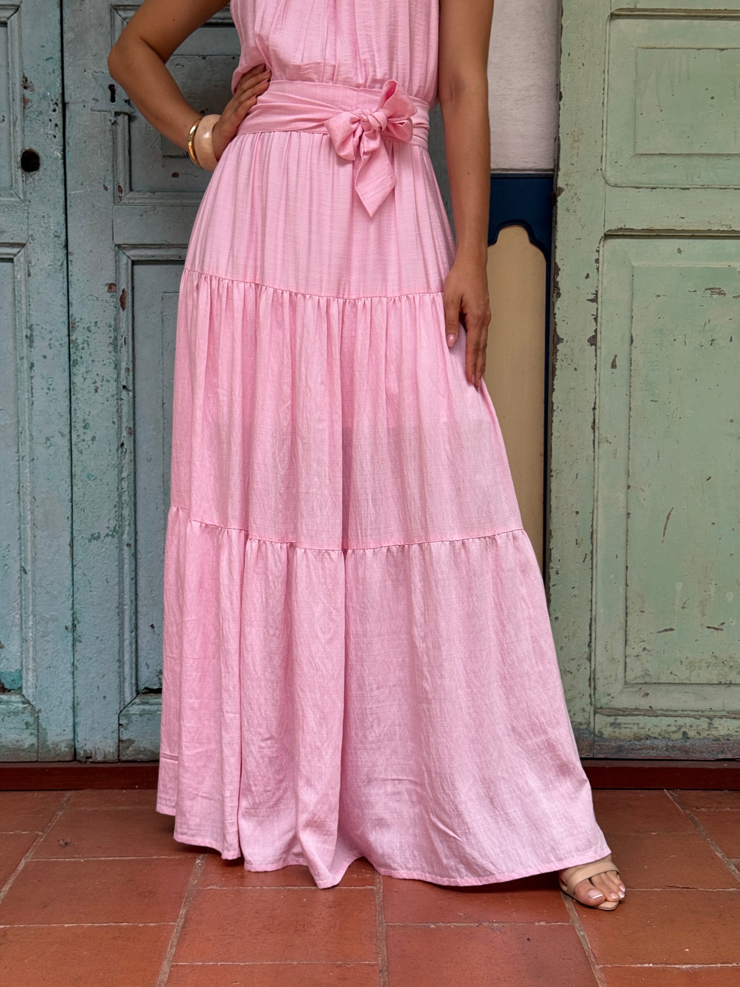 VESTIDO CUELLO ALTO