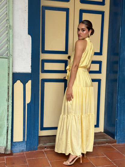 VESTIDO CUELLO ALTO