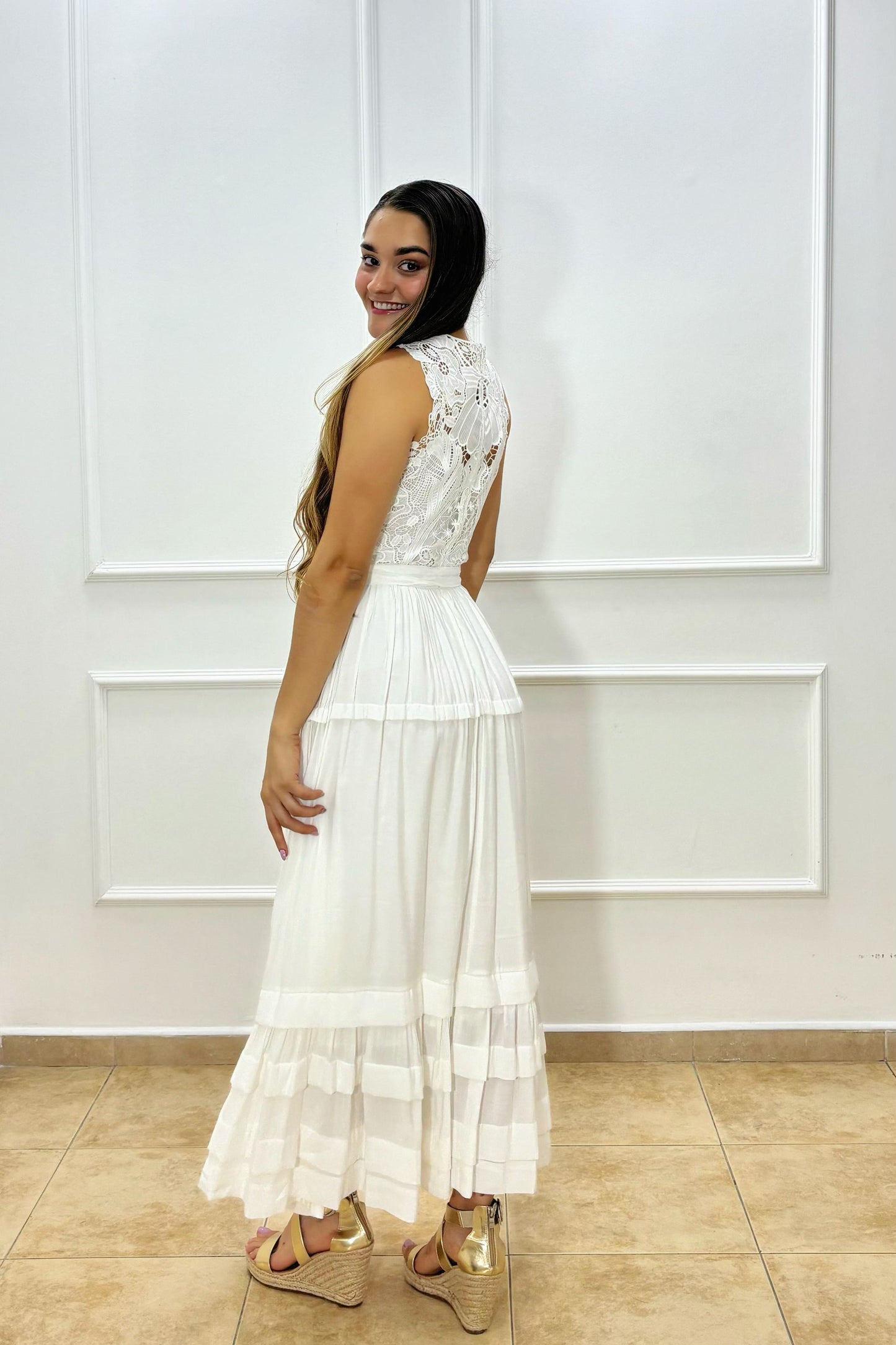 vestido blanco