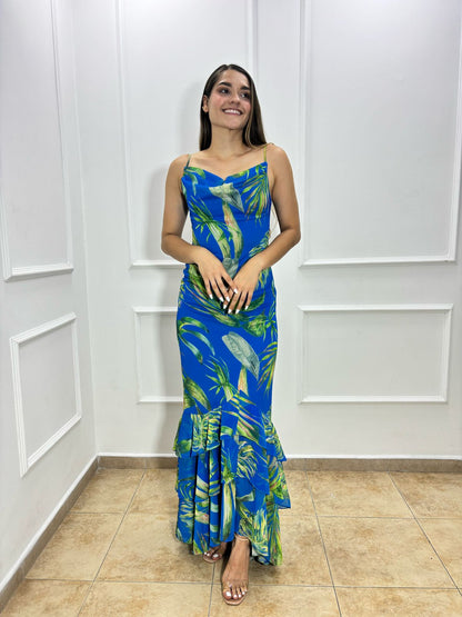 VESTIDO TROPICAL CHIC