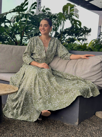 FALDA CAMPANA ENCAJE