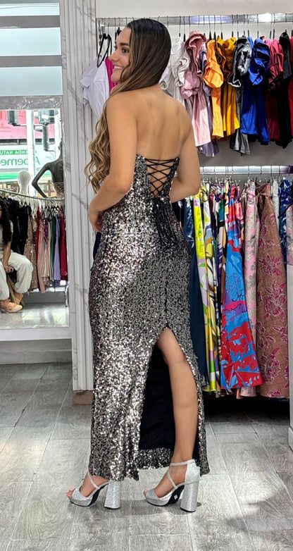 Vestido Gala Lentejuelas