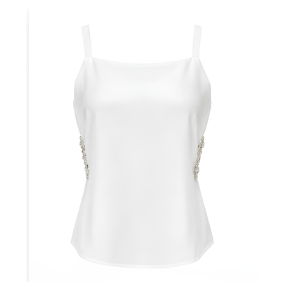 Blusa Aplique Lateral