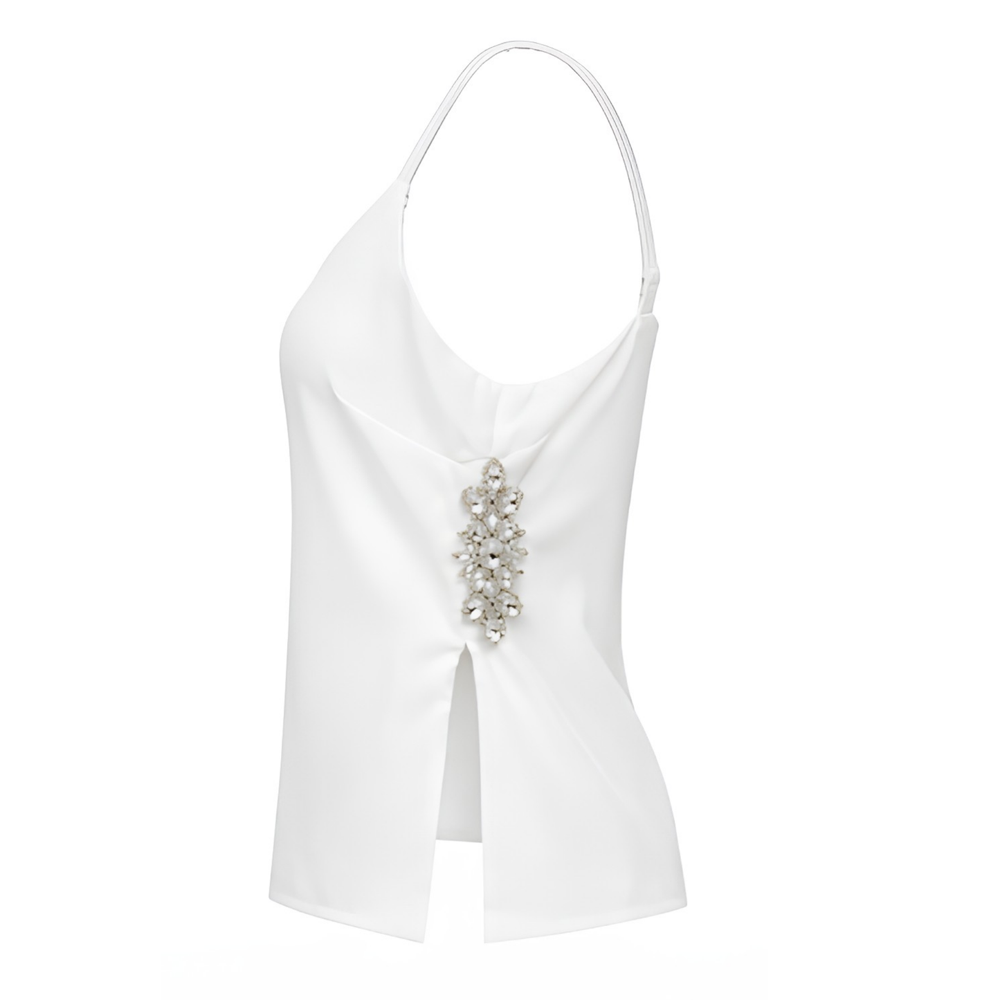 Blusa Aplique Lateral